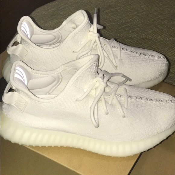 adidas triple white yeezy adidas triple white yeezy